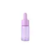 Botella de Vidrio Nueva de Alta Calidad para Aceite Esencial Morada Múltiples Especificaciones 5ml 10ml 15ml 22ml Botella Gotero con Punta de Plástico