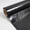 Filme Stretch Preto Elástico 50cm de Largura Atacado Filme Plástico Auto-Adesivo Filme de Embalagem