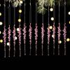 Nuevo Hielo Acrílico Espiral Navideño Colgante Colorido Tornado Creativo Hilo Transparente para Colgar Hielo Adornos Colgantes
