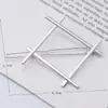 Presilha de Liga Estilo Coreano Nova Metal Pentagonal Laço Grampo de Cabelo Sapo Fivela de Grampo de Cabelo Cupido Acessório de Cabelo Coração