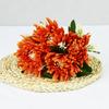 Simulación belleza crisantemo garra de cangrejo crisantemo ceremonia de apertura de mano flor de seda modelado jardinería sala de estar boda camino accesorios de fotografía