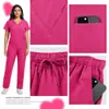 Uniformes Clínicos para Mulheres, Roupa de Trabalho para Farmácia, Uniformes de Enfermagem, Vestuário de Enfermeira Hospitalar, Trajes Médicos para Cirurgia Odontológica