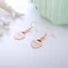 Aretes de Navidad Aretes de botón de Navidad Copo de nieve Año Nuevo Dibujos animados Árbol de Navidad Aretes colgantes Lote mixto Elementos navideños
