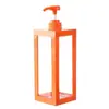 Frasco Dispenser de Loção de Grande Capacidade, Gel de Banho, Higienizador de Mãos, Frasco Quadrado Transparente Vazio Tipo Prensa, Frasco Pequeno para Banheiro, Transfronteiriço