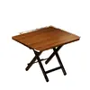 Mesa de jantar dobrável para uso doméstico, mesa de jantar simples, mesa portátil para exterior para montar barracas, mesa e cadeiras dobráveis para apartamentos de aluguel, mesa quadrada pequena