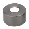 Cubierta decorativa de ducha color gris pistola para mezclador de ducha cubierta de acero inoxidable para ducha 4 puntos 6 puntos cubierta redonda engrosada aumentada