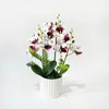Nuevo Macetero Vertical 9 Orquídeas Phalaenopsis Plantas en Maceta Fotografía Vestido de Novia Fondo de Foto Plantas en Maceta Flor Artificial Adornos de Simulación de Escritorio