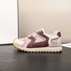 Zapatos Originales de Cuero Forrest Gump para Mujer, Nuevos Zapatos de Cordones Versátiles con Bloques de Color para Primavera y Otoño con Forro de Felpa y Suelas Gruesas, Zapatos Deportivos Casuales