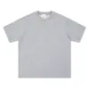 Camiseta Vintage Retro Americana con Cuentas de Manga Corta para Hombre, Holgada, Diseño de Nicho, Marca de Moda High Street, Top Casual