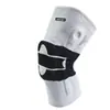 Joelheiras Silicone Mola Corrida Esportes Basquete Futebol Fitness Antiderrapante Tricotado Quente Equipamento de Proteção Joelheiras Antiderrapante