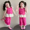 Roupas Zootopia verão novo estilo infantil Judy Coelho policial fantasia roupa de trabalho para menina conjunto moderno de três peças