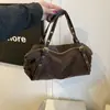 Bolsa de Hombro Cruzada Versátil Casual Retro de Nicho Nueva Otoño 2025 para Mujer, Bolsa de Viaje, Bolso de Axila, Bolsa de Compras