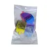 Fornecimento direto da fábrica corte de cabelo elétrico push pente limitador salão de corte de cabelo pente limitador cabeleireiro conjunto de 10 peças de posicionador de máquina de cortar