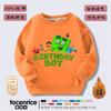Ropa de bloques de construcción digitales Numberblocks Suéter de manga larga para niño con forro polar camiseta infantil de dibujos animados moderna otoño e invierno