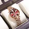 Reloj para Mujer Binbond, Marca de Nicho de Lujo Ligero, Reloj de Cuarzo Corazón del Océano, Transmisión en Vivo Transfronteriza, Dropshipping
