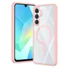 Funda magnética híbrida de TPU y PC para Samsung A16 A26 A36 A56 A57 Antigolpes al por mayor personalizada Transparente Cubierta para teléfono móvil