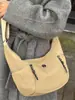 Bolso Cruzado Grande de Alta Apariencia Estilo Coreano Casual para Mujer Nuevo Verano 2025 Bolso Simple tipo Dumpling para Viajes Diarios Bolso de Hombro