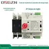 Rede de geração de energia solar fotovoltaica com interruptor de transferência automática de dupla potência 2P4P63A100A125A comutação automática