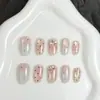 Gato Estrela KT 30 Peças Unhas Usáveis Contas de Vidro Arte de Unhas Olho de Gato Pontas de Unha Usáveis Pré-fabricadas Atacado Transfronteiriço