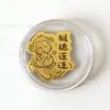Pegatinas Doradas para Teléfono con los Doce Signos del Zodiaco, Creativas y Lindas, Pegatinas Doradas Puras para Teléfono, Regalos para Atraer Clientes en Transmisiones en Vivo de Apertura de Tienda Dorada