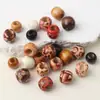 Fenjin Joias Acessórios para Joias DIY Adesivos Contas de Madeira com Furo Grande Estilo Chinês Novo Estilo Chinês Decoração Explosiva para Joias