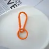 Mosquetão Argola de Mola Acessórios para Chaveiro Conjunto com 2 Charms Coloridos para Mochila com Acabamento em Esmalte