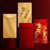 Sobre Rojo del Año del Caballo 2026 Nuevo Paquete Rojo de Gama Alta Stock Listo Festival de Primavera Bolsa de Sobre Rojo Creativa de Gama Alta Puede Agregar Impresión de Logo
