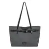 Bolsa tote fresca popular para mujer este año, nuevo estilo otoño 2026, con decoración de cinturón, bolso de hombro único, para ir al trabajo, bolso de axila