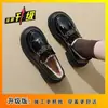 Zapatos de Algodón para Exteriores con Suela Gruesa Estilo Retro sin Cordones 2026 Verano Nuevos Zapatos de Cuero Versátiles Cálidos con Punta Redonda para Mujer