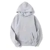 2025 Nuevo Modelo Marca Independiente de Comercio Exterior Sudadera Suelta y Cómoda Sudadera con Capucha Retro Color Sólido Estilo Liso