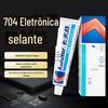Kraft 704 Borracha de Silicone Branca Impermeável Isolamento Alta Temperatura Eletrônico Silicone Selante de Silicone Cola Atacado