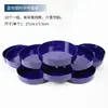 Recipiente para Flores, Plato Redondo, Recipiente Estilo Japonés, Maceta, Jarrón de Cerámica Estilo Chino para Arreglo Floral, Pieza Decorativa, Plato para Flores Ikebana