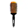 Peine de Peluquería Salón de Belleza Cabello Cerámica Laca Rodillo de Aluminio Conductividad Térmica Cerdas Peinado Suave Peine Rizador