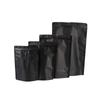 Bolsa de Pie con Cierre de Cremallera Papel de Aluminio Válvula para Granos de Café Artículos Secos Comida Snacks Bayas de Goji Té Bolsa de Café Auto Sellante Personalización