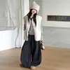 Conjunto Outono/Inverno para Meninas 2026 Novo Casual Estilo Coreano Crianças Médio/Grande Colete de Lã de Cordeiro Camada de Base Calça Casual