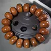 Pulsera de Cuentas de Sándalo Dorado, Pulsera de Madera con Cuentas de Forma Especial, Cuentas de Rosario, Adornos para la Mano de Hombres y Mujeres, Adornos para la Mano