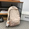 Mochila marca Tide estudiante universitario nicho minimalista estilo ins estudiante de secundaria mochila tendencia de moda mochila de viaje femenina
