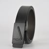 Cinturón para hombre Hebilla automática sin dientes Cinturón de aviación Sello de cintura ancho para hombre Negocios casual Todo combina Mediana edad y jóvenes en stock Cinturón