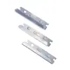 Hoja de acero inoxidable para dar forma a las cejas, raspador de cejas de acero inoxidable portátil, hoja de malla fina macro, herramienta para dibujar cejas