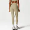 Leggings de Compresión Cross-Border con Bloques de Color, Levanta Glúteos, Control de Abdomen, Cintura Alta, Pantalones de Yoga Elásticos, Pantalones Deportivos para Correr Cropped con Sensación de Segunda Piel