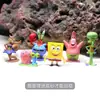 Casa de la Piña Transfronteriza Acuario Paisajismo Paquete Completo Adornos de Muñeca Casa Refugio Juego de Decoración de Casa Pequeña de Bob Esponja