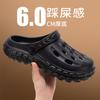 Zapatos Croc para Hombre Jialiya de Exterior 2025 Nuevo Verano Ropa de Abrigo Chanclas Antideslizantes para Hombre de Playa y Costa