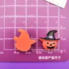Cartoon halloween fantasma abóbora crânio série diy acessórios de resina cocar hairpin celular shell copo de água remendo