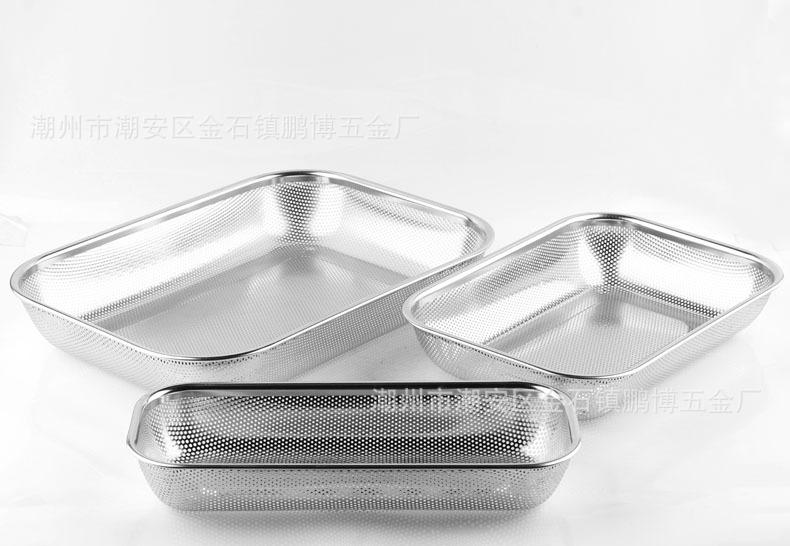 长方形密孔篮19