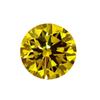 Wuzhou Zircón AAA Redondo Colorido Piedra Preciosa Sintética Piedra Suelta Circonita Cúbica Diamante Colorido Accesorio de Joyería Piedra