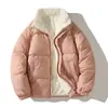 Nova coleção de inverno: jaqueta acolchoada de algodão masculina, com capuz, grossa, quente e confortável, de corte solto, casual e versátil