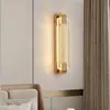 Arandela de cristal com bolhas, luminária de parede de luxo leve para sala de estar, fundo de TV, luminária decorativa com toque de alta qualidade, adequada para corredor, quarto e iluminação de cabeceira