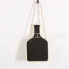 Pizarra Negra Pequeña con Forma de Botella de Vino Tablero Colgante de Mensajes Tablero Creativo para el Hogar, la Oficina, el Puesto Tablero de Indicaciones Tablero de Escritura DIY