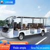 Veículo Turístico a Combustão, Micro-ônibus Turístico Aberto de 11 Lugares a Combustão para Parques de Diversão, Ônibus Turístico de 14 Lugares para Áreas Turísticas