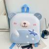 Mochila Casual Impermeable para Niños Jardín de Niños Moe Bao Nueva Mochila Lindo Oso Bolsa Cáscara de Huevo 3D